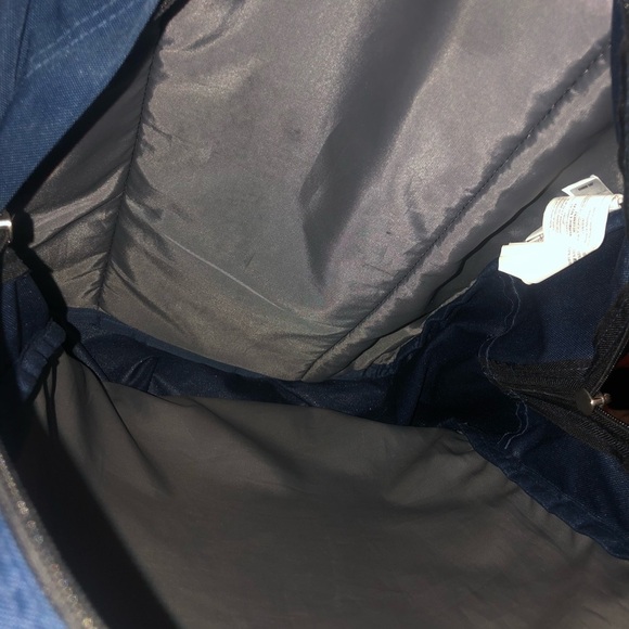 Jansport Large Navy bookbag backpack - Picture 2 of 5